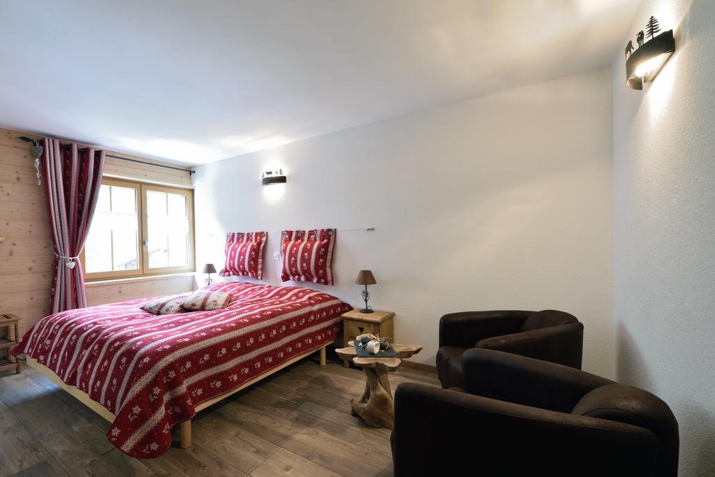 Hotel Les Melezes Hauderes Ruang foto