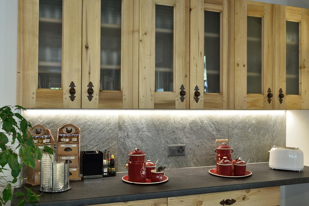 Hotel Les Melezes Hauderes Bagian luar foto