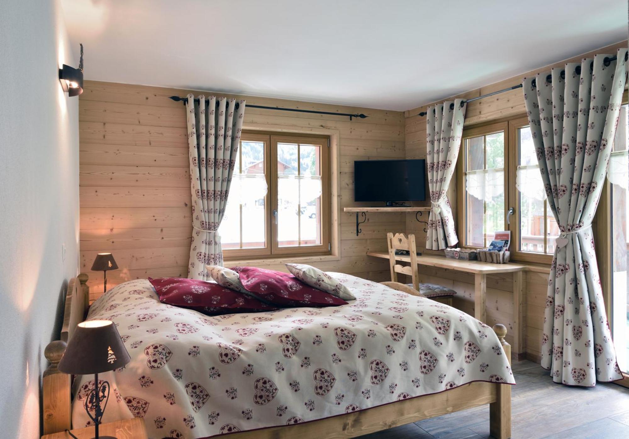 Hotel Les Melezes Hauderes Ruang foto
